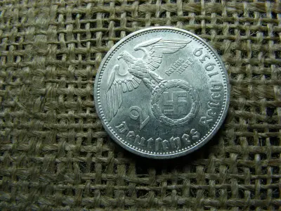 Birodalmi ezüst 2 márka, 1939 F