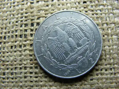 Olasz 2 lira, 1939