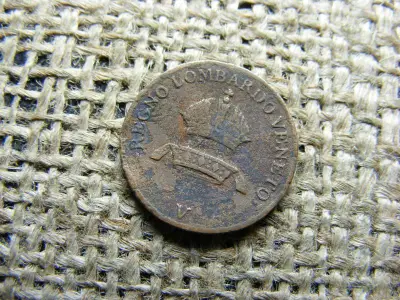 1 Centesimo, 1839, V