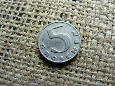 5 Groschen, 1934, Ausztria