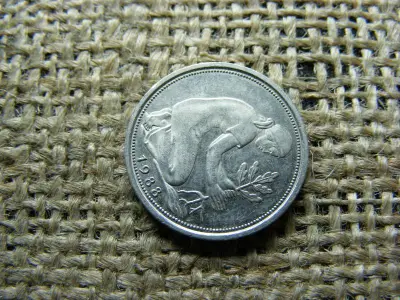 50 Pfennig érme, 1988, J jelzés