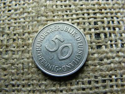 50 Pfennig érme, 1988, J jelzés