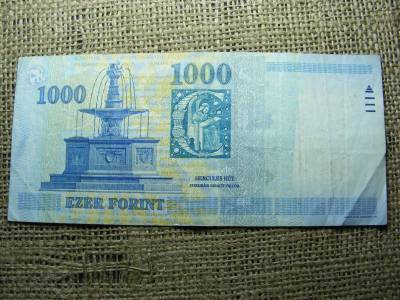 1000 forintos bankjegy, 1998, DC