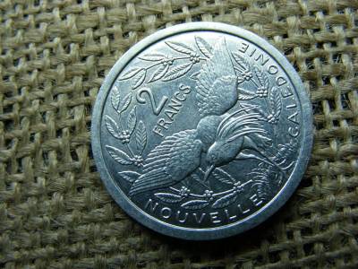 Új-Kaledónia 2 francs, 1990