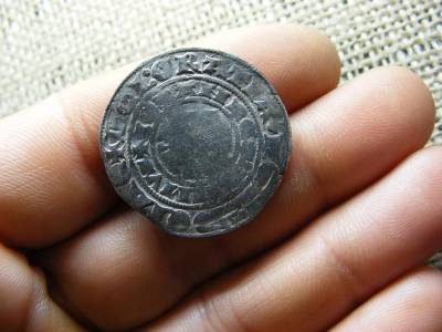 Prága, ezüst Cseh garas, 1300-as évek, Vencel