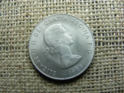 25 pence 1965, Churchill