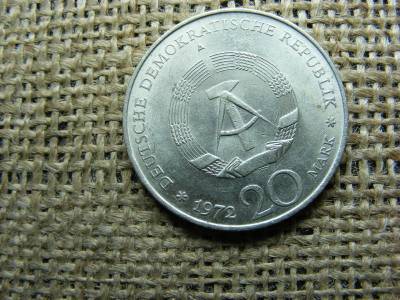 20 márka, 1972, Németország