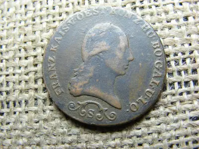 3 Krajcár 1812 S, Habsburg fémpénz
