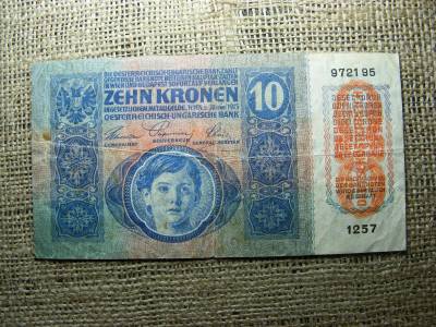 10 korona, 1915, DÖ