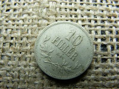 10 fillér, 1916, korona pénzrendszer