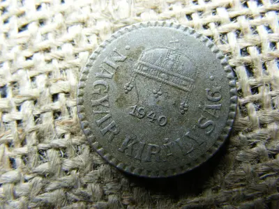 2 fillér, 1940, rovátkolt