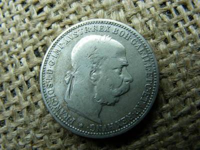 Ezüst 1 korona, 1893, Corona