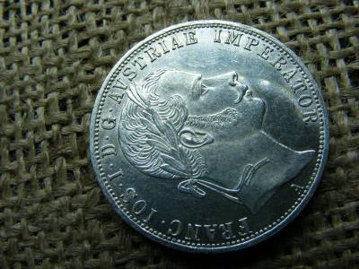 Ferenc József, 1860, ezüst 1 forint