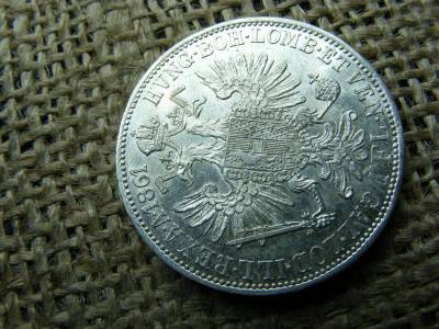 Ferenc József, 1861, ezüst 1 florin