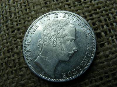 Ferenc József, 1861, ezüst 1 florin