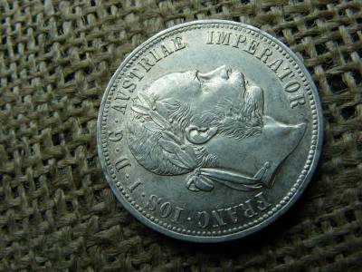Ferenc József, 1 forint, 1888, ezüst