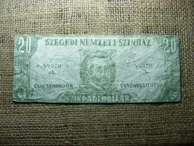 Színházi kellékpénz, Szegedi Nemzeti