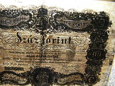 Színházi kellékpénz, 100 forint, 1848