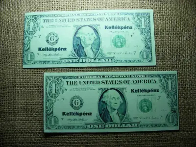 Színházi kellékpénz, 1 dollár, szükségpénz