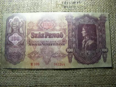 Színházi kellékpénz, 100 pengő, 1930