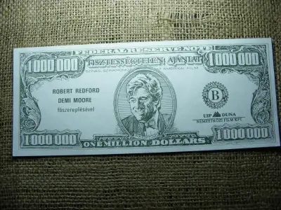 Színházi kellékpénz, 1000000 dollár, tisztességtelen ajánlat