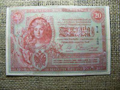 Színházi kellékpénz, 20 korona, 1900