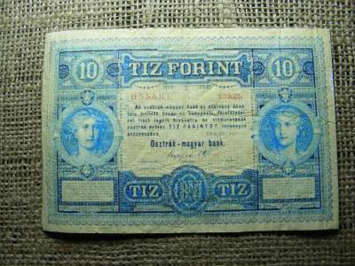 Színházi kellékpénz, 10 forint, gulden, 1880