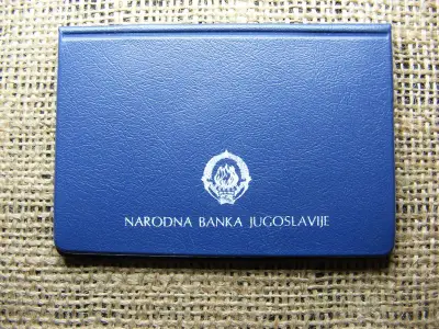 Jugoszlávia 100 dinár, 1987, tokos, ritka