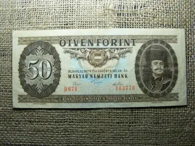 50 forintos bankjegy, 1975