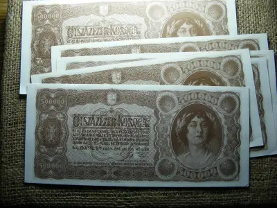 Ötszázezer Korona, 1923, kellékpénz