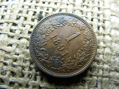 1 Krajcár, 1891, Ferenc József