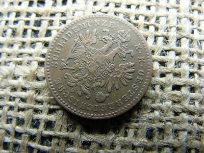 1 Krajcár 1860 B, Ferenc József-kori érme