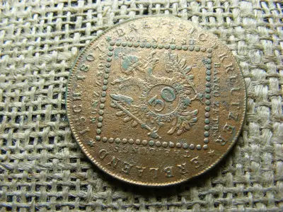 30 krajcár, 1807 B, korabeli aranyozással
