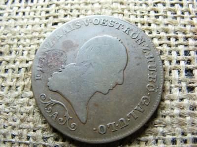 3 Krajcár 1812 A, Habsburg fémpénz
