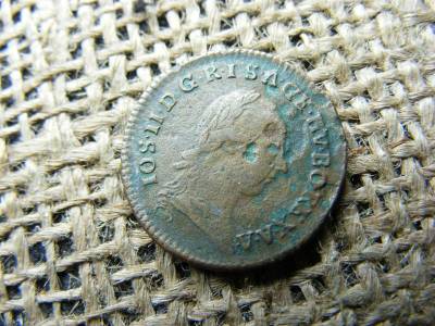 1/4 krajcár 1781 S, József II