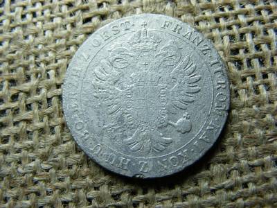 Ezüst 15 Soldi 1802 H, 8 1/2 Krajcár