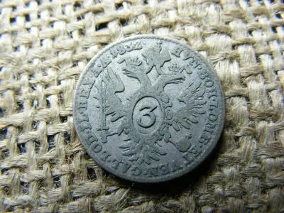 Ezüst 3 krajcár, 1832, Habsburg