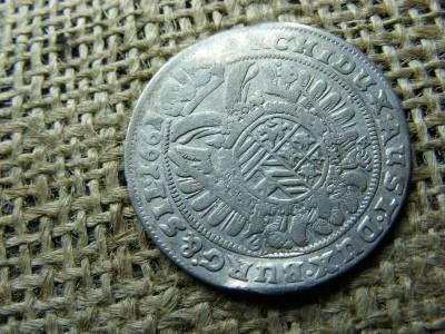 Lipót XV. ezüst 15 krajcár, 1661, Szilézia, GH