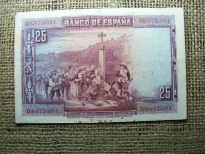 Spanyolország 25 Pesetas, 1928, V2