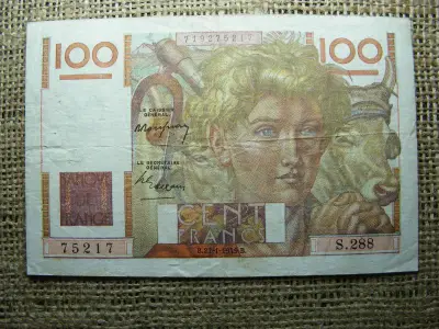Franciaország 100 francs, 1949, V2