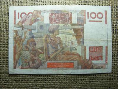 Franciaország 100 francs, 1949, V2