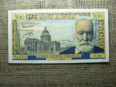 Franciaország 500 francs, 1958, V2