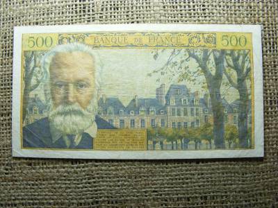 Franciaország 500 francs, 1958, V2