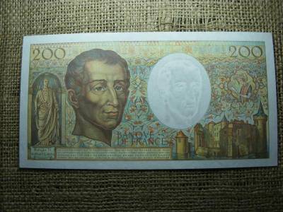 Franciaország 200 frankos bankjegy, 1994, V2