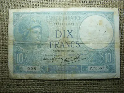 Franciaország 10 frank, 1939, V2