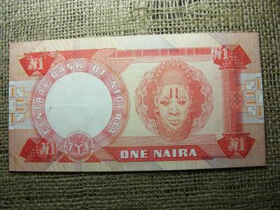 Nigéria 1 naira bankjegy, 1979-1984