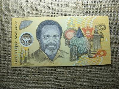 Új-Guinea 50 kina bankjegy, 2002, V2