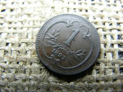 1 Heller, 1893, Korona-pénzrendszer