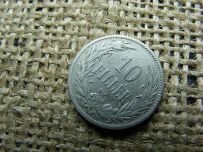 10 fillér, 1894, korona pénzrendszer