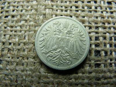 10 Heller, 1916, Korona-pénzveret
